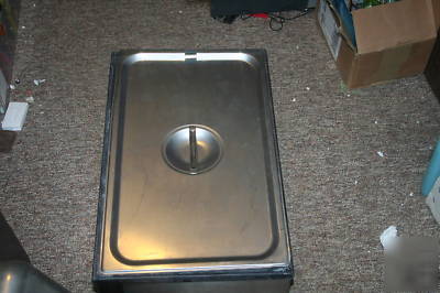 Portable electric steam volrath full size 5 pc set pans