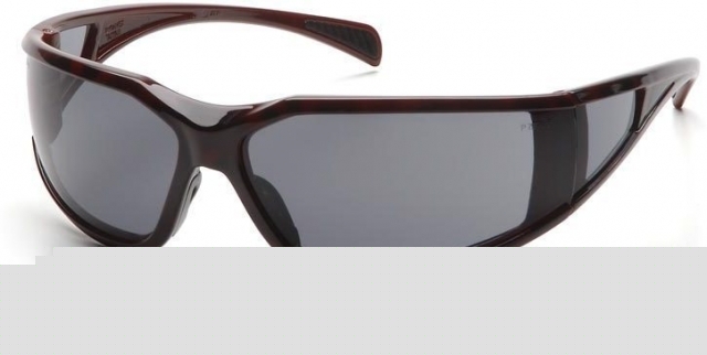 Pyramex exeter safety glasses - gray anti-fog lens