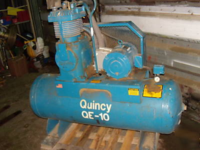 Quincy 10HP 100 gallon air compressor qe-10