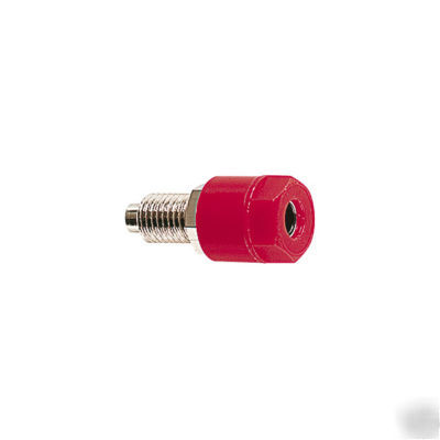 Single pole professional 4MM socket yellow