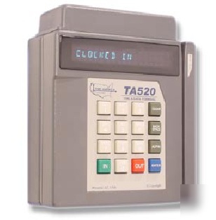 Ta 520M data collection terminal (internal modem)