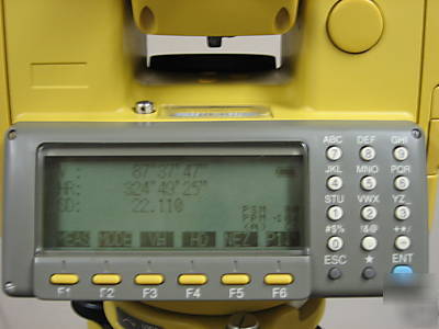 Topcon gts-603 total station for surveying w/ warranty