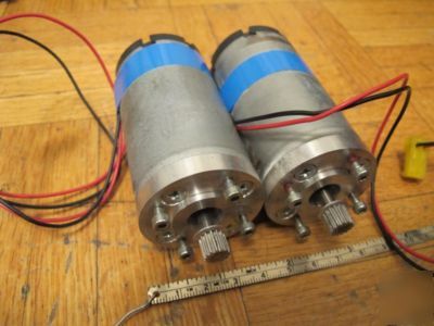 2 canon precision motors, 12V , work great. robotics?
