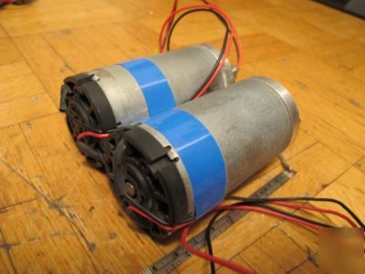2 canon precision motors, 12V , work great. robotics?