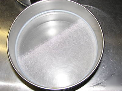 (2) cole palmer test screen sieves. no. 80, no. 100