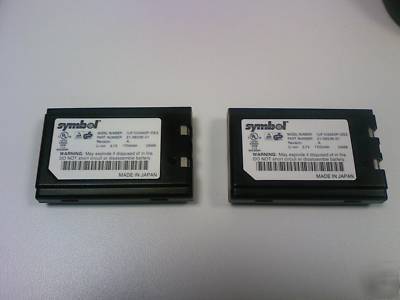 2 motorola symbol oem SPT1800 PDT8100 PPT8800 battery