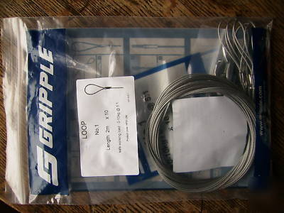 50 gripple hangers hanging, suspending wire system