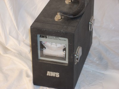 Aws aw sperry monitor 4000 expandable recorder mvac-600
