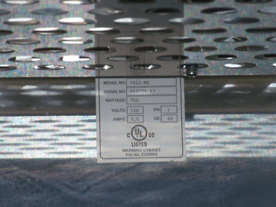 Blickman warming cabinet blanket warmer small 7922MS