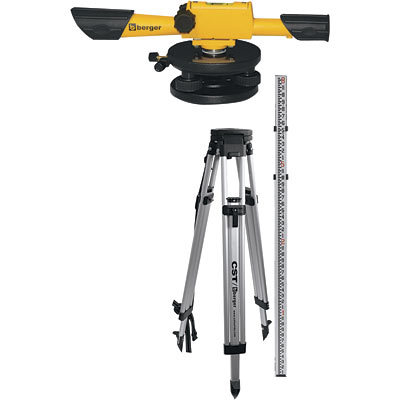Cst/berger contractors 20X level kit 200' working range