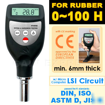 Digital hardness durometer meter tester rubber shore a 