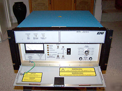 Eni model mri-2000 rf power amplifier nmr, mri, proton