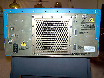 Eni model mri-2000 rf power amplifier nmr, mri, proton