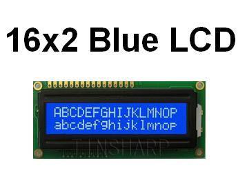 HD44780 16X2 character lcd lcm blue/white backlight