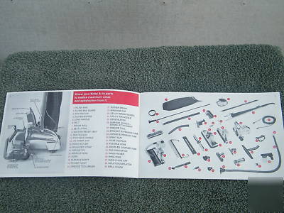 Kirby classic iii vacuum warranty instruction book 1976