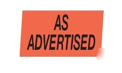 Merchandising label 