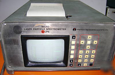 Micro laser particle spectrometer micro lps 16-(3)