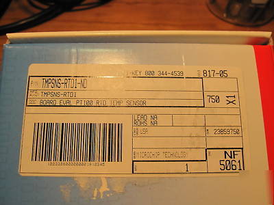 Microchip PT100 rtd evaluation board tmpsns-RTD1