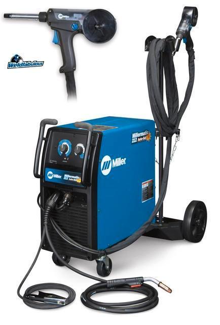 Miller millermatic 212 951177 auto-set mig spoolgun pkg
