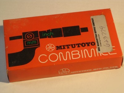 New mitutoyo 159-211 combimiki digit outside micrometer 