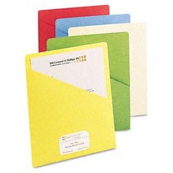 New slash file recycled folders, letter size, assort...