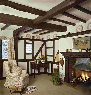 Old oak false fake reproduction artificial ceiling beam