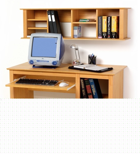 Prepac 2948- 29 in. computer office, wood desk, maple