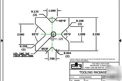 Press brake tooling punch dies tooling package