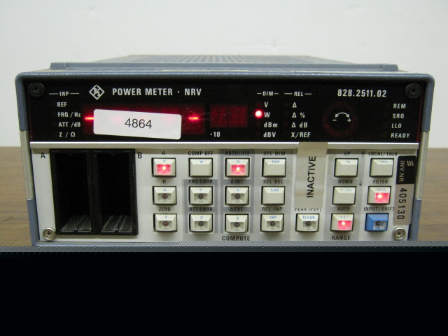 Rohde & schwarz rhd nrv power meter