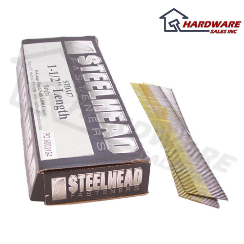 Steelhead angle finish nail 15GA 1-1/2