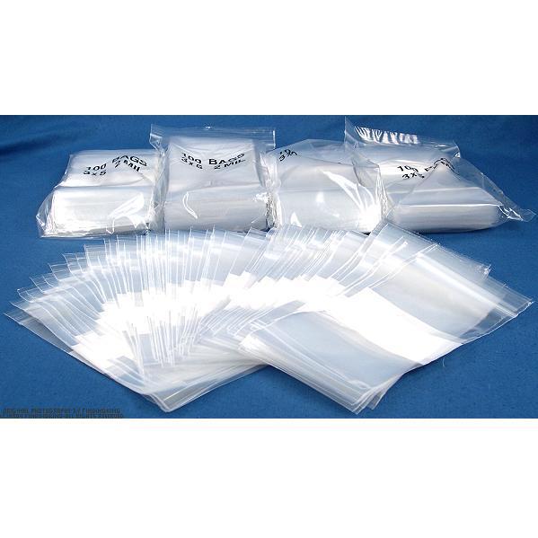 500 zipper plastic bag resealable block baggies 3