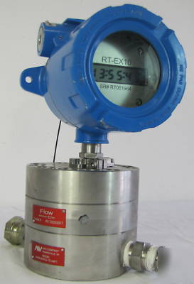 Aw positive displacement flow meter monitor sensor