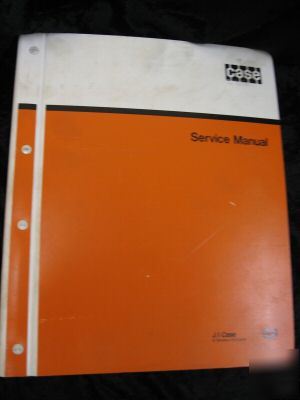 Case 170B excavator service manual