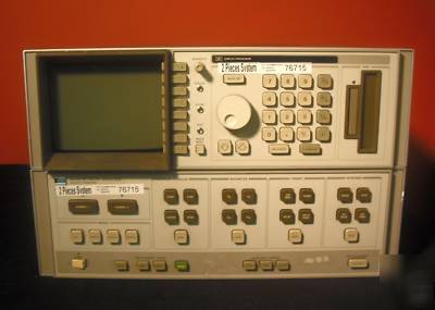 Hp agilent 8510B network analyzer set, with cable 