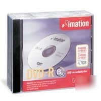 Imation printable - 50 x dvd-r 4.7 gb 16X - white - ink