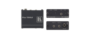 Kramer electronics pt-102AN 1:2 audio distribution amp