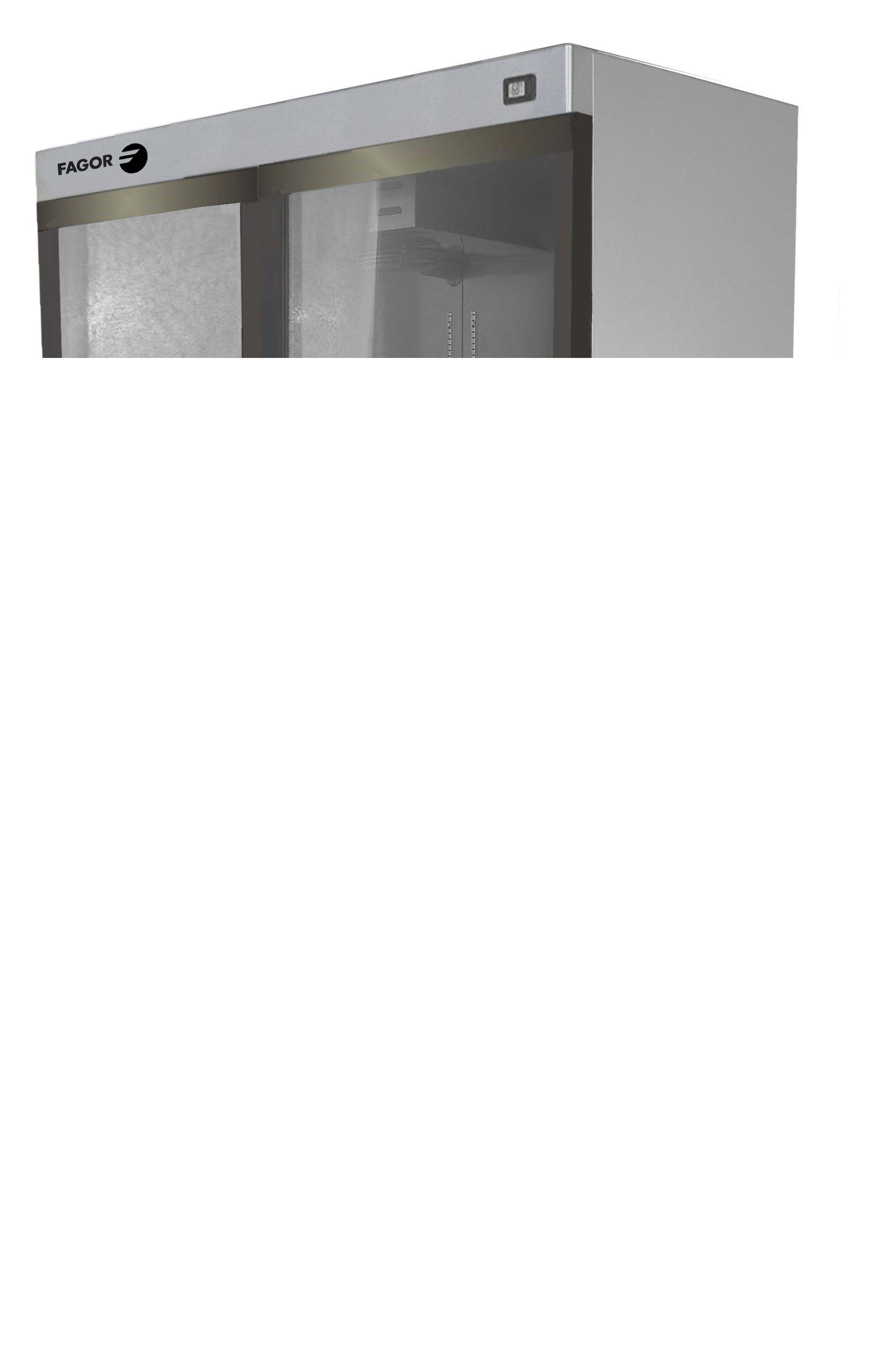 New dbl 2 glass door refrigerator cooler reachin fridge
