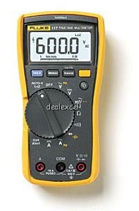 New fluke 117 multimeter with non-contact voltage
