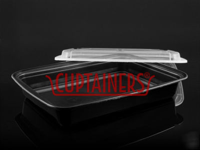 New spring - 58 oz black base w/ clear lid