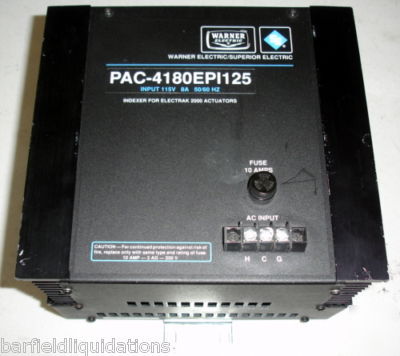 Pac-4180EPL125 indexer for electrak 2000 actuators