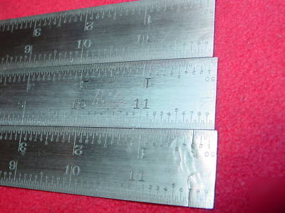 Patternmaker vintage lufkin steel shrink rule set-wow 