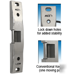 Rci surface mount electric strike rutherford controles