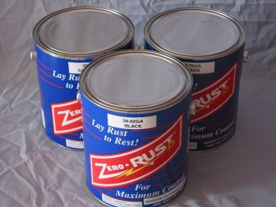 Zero rust corrosion control paint- 1 gallon can