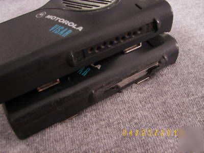 pair motorola visar type ii 800MHZ radio pair b