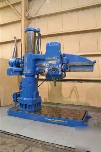 6' x 17Â´Â´ carlton radial drill model 3A 15 hp 1200 rpm