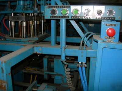Armac model CW2 blow molding machine