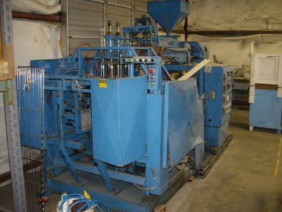 Armac model CW2 blow molding machine