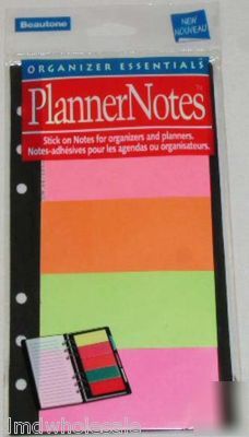 Beautone organizer planner sticky notes refill 13514