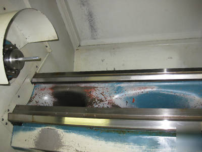Bridgeport romi ez path cnc manual lathe 5C collet used