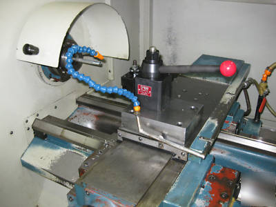 Bridgeport romi ez path cnc manual lathe 5C collet used